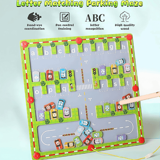 Magnetic Alphabet Car Maze™